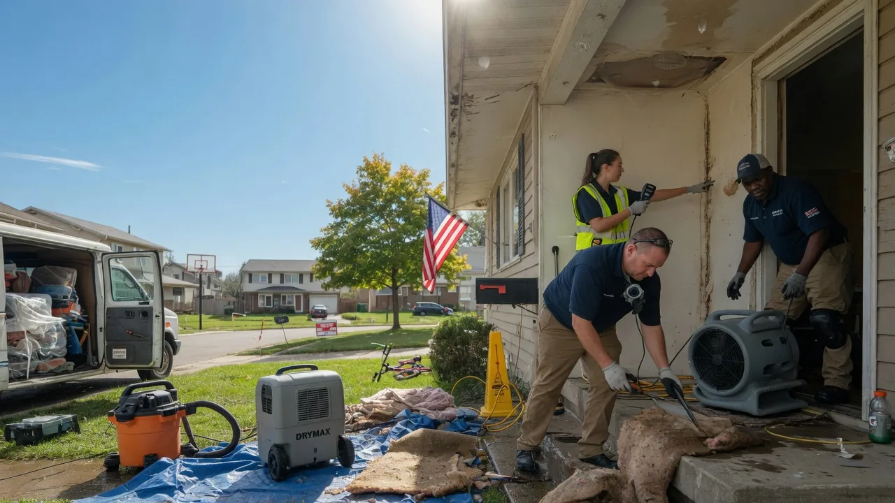 Water Damage Restoration in Sandy Hook, MS near me